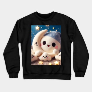 Discover Adorable Baby Cartoon Designs for Your Little Ones - Cute, Tender, and Playful Infant Illustrations! Crewneck Sweatshirt